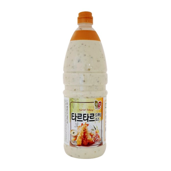 청우 첫맛 타르타르 드레싱소스 1.7kg 대표 이미지 - 타르타르소스 추천