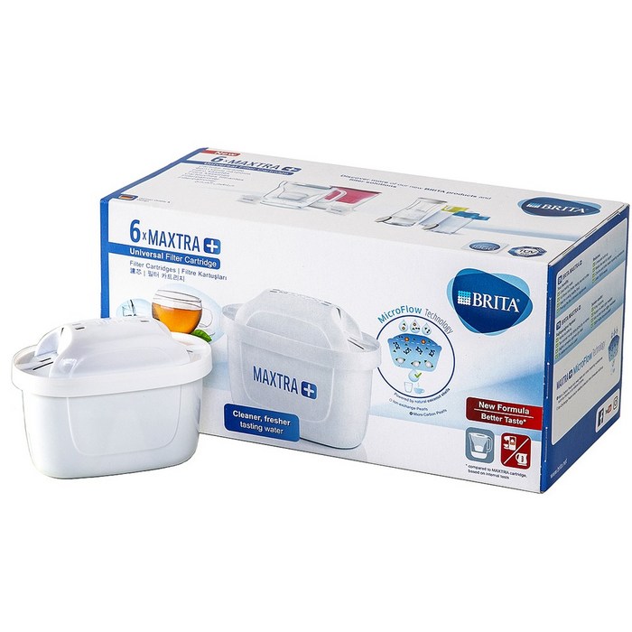 (독일산정품) 브리타 BRITA 정수기 필터 막스트라 Maxtra 6개입 단품, 독일산 브리타 막스트라 필터 6개입 대표 이미지 - 브리타 추천