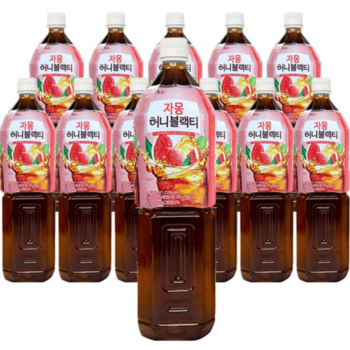 담터 자몽허니블랙티, 1500ml, 12개입 대표 이미지 - 자몽 블랙티 추천