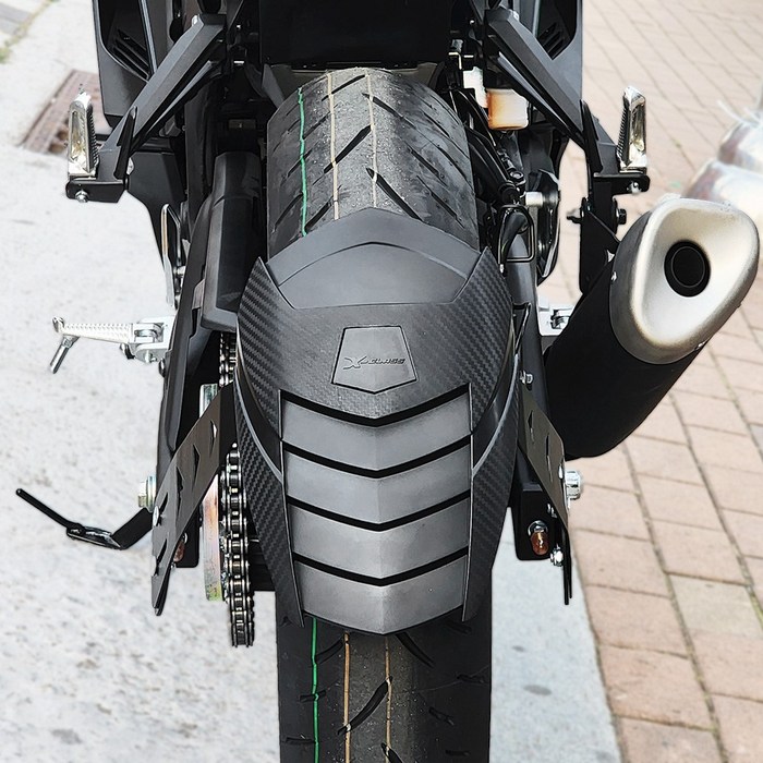 야마하 mt03 튜닝 리어 머드가드 물받이 흙받이 카본