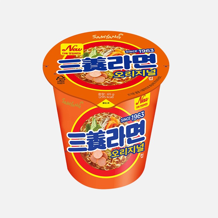 삼양라면 컵 65 g, 12개 대표 이미지 - 삼양 라면 추천