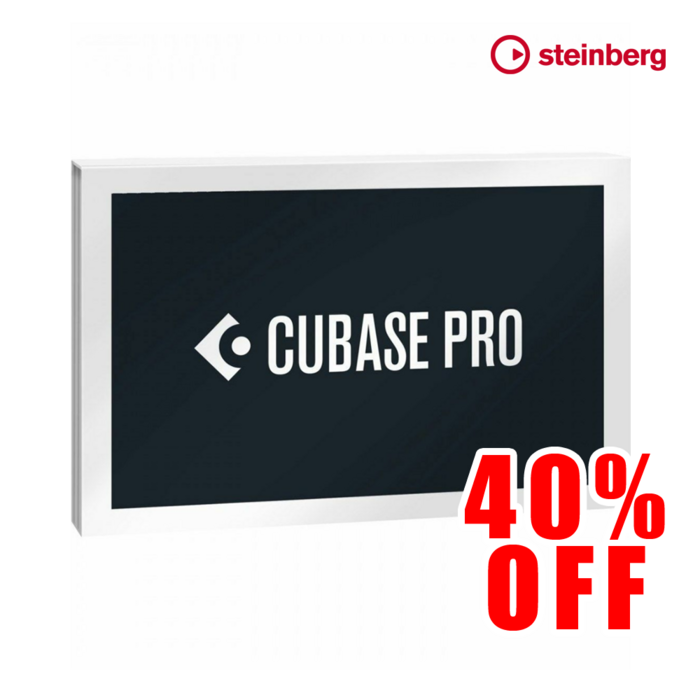 스테인버그 Cubase Pro 12 - 큐베이스 프로 풀버전 대표 이미지 - 스테인버그 추천