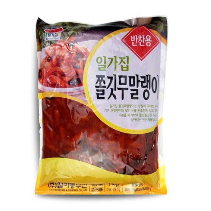 일가집 무말랭이 무침 1kg, 단품 대표 이미지 - 명이나물 반찬 추천