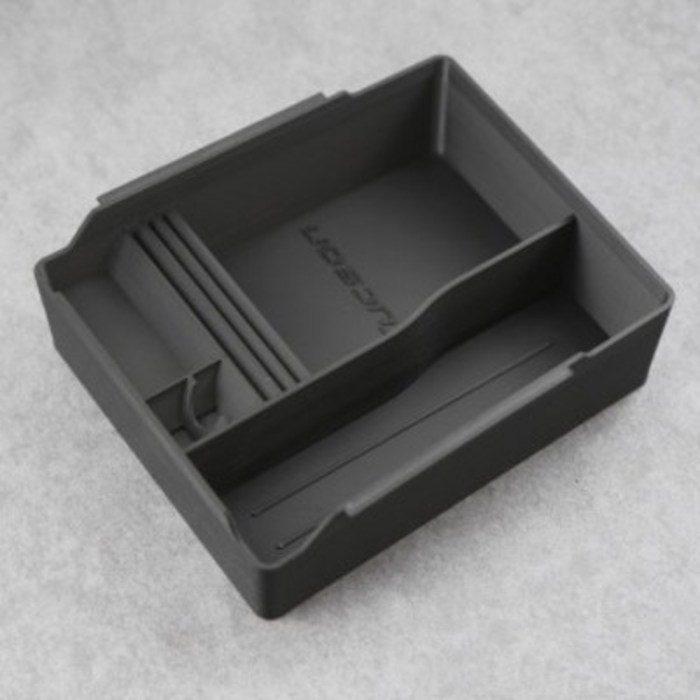 핏콘 투싼 NX4 컬러 콘솔트레이 박스 차량용 수납함, 1. Black(블랙) 대표 이미지 - 투싼 NX4 차량용품 추천