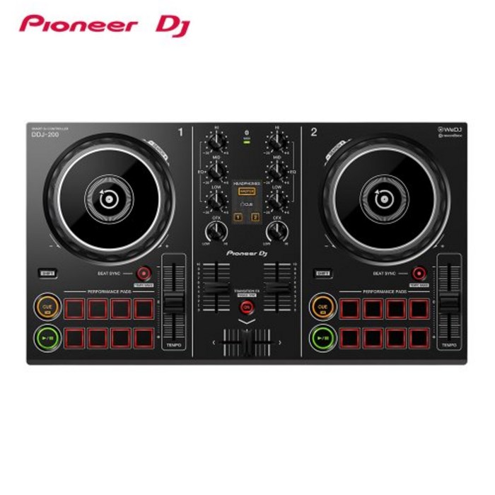 Pioneer Dj 디제잉장비 컨트롤러 DDJ-200 대표 이미지 - 파이오니어 디제이 추천