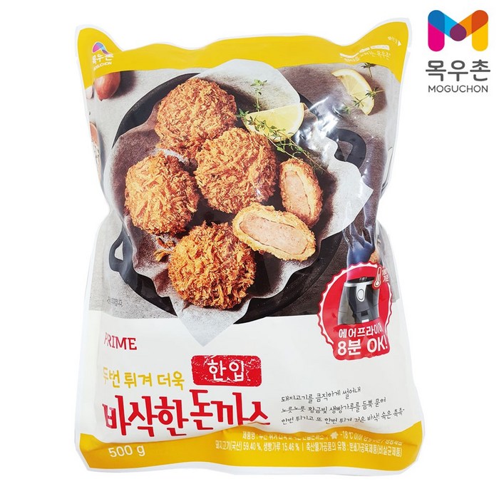 목우촌 바삭한 한입돈까스 500g 미니돈까스, 1개 대표 이미지 - 미니돈까스 추천