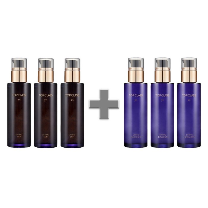 참존 3+3 탑클래스 리프팅 듀오 스킨 로션  120ML 총6개