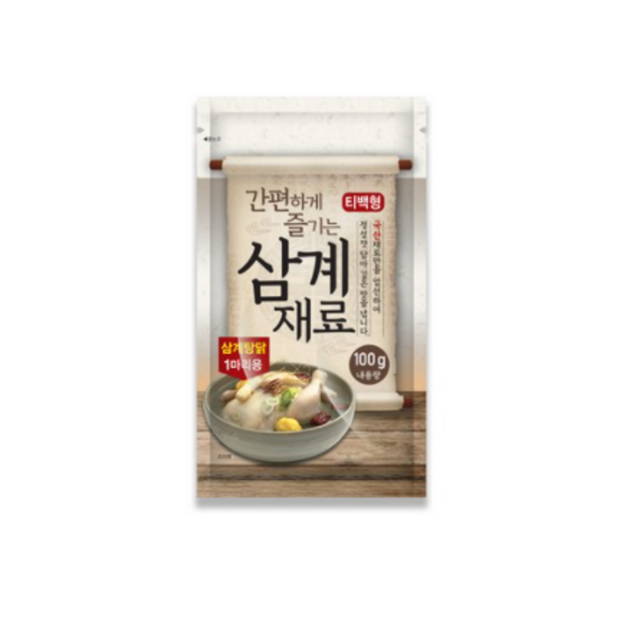 간편하게 즐기는 삼계 재료, 100g, 1개 대표 이미지 - 삼계탕 추천