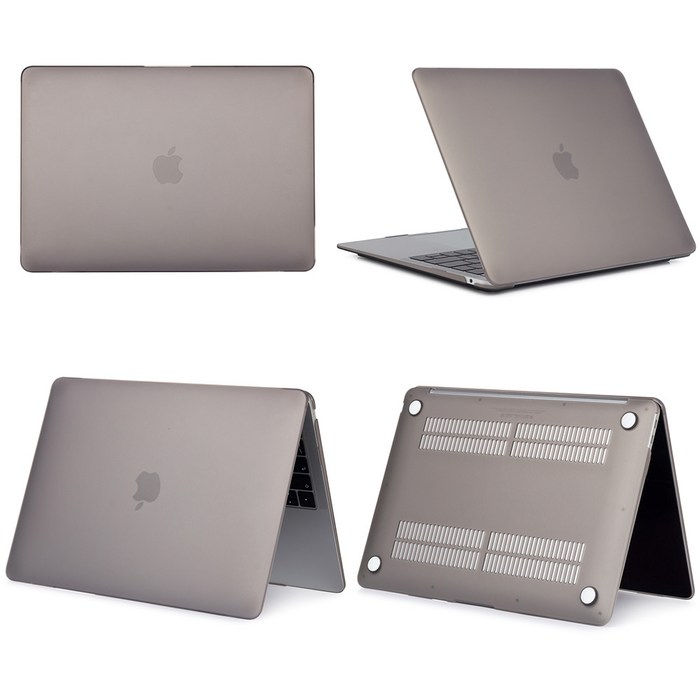 Matte Gray Protective Case For Macbook Air Pro Retina 11.6 13 15 inch A1466 A1465 1278 A2337 Cover 대표 이미지 - 맥북 필름 추천