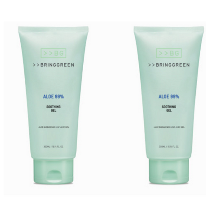 브링그린 알로에 99% 수딩젤 300ml, 300ml, 2개