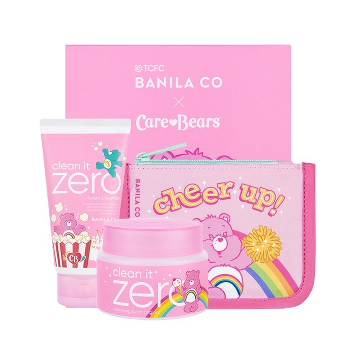 바닐라코 클린잇제로 밤 100ml + 폼 150ml + 미니파우치 베어케어 에디션, 1세트 대표 이미지 - 화장품 파우치 추천
