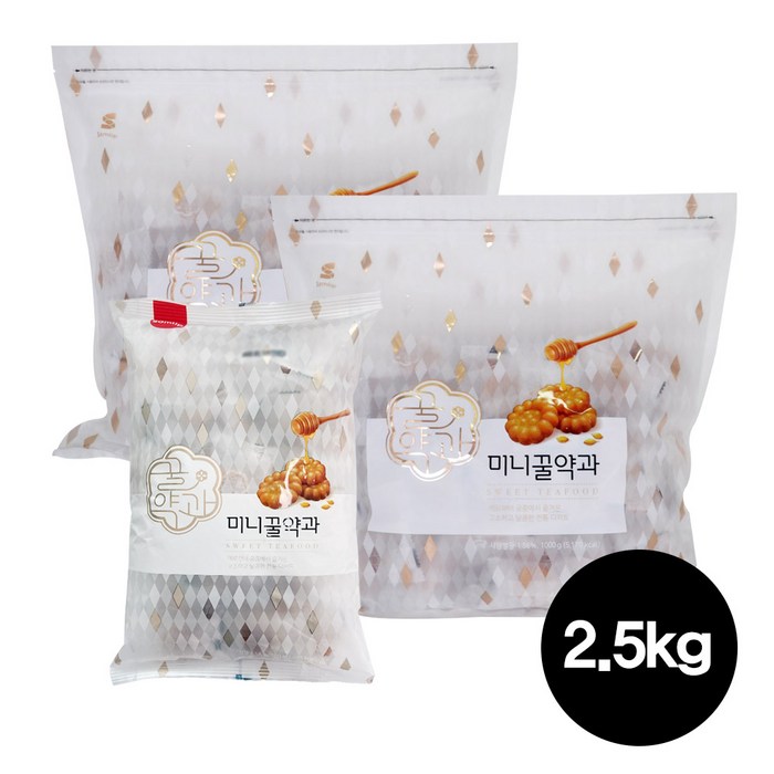 (대용량간식) 미니약과 2.5kg, 1AAP_ 미니약과 2.5kg 대표 이미지 - 벌크과자 추천