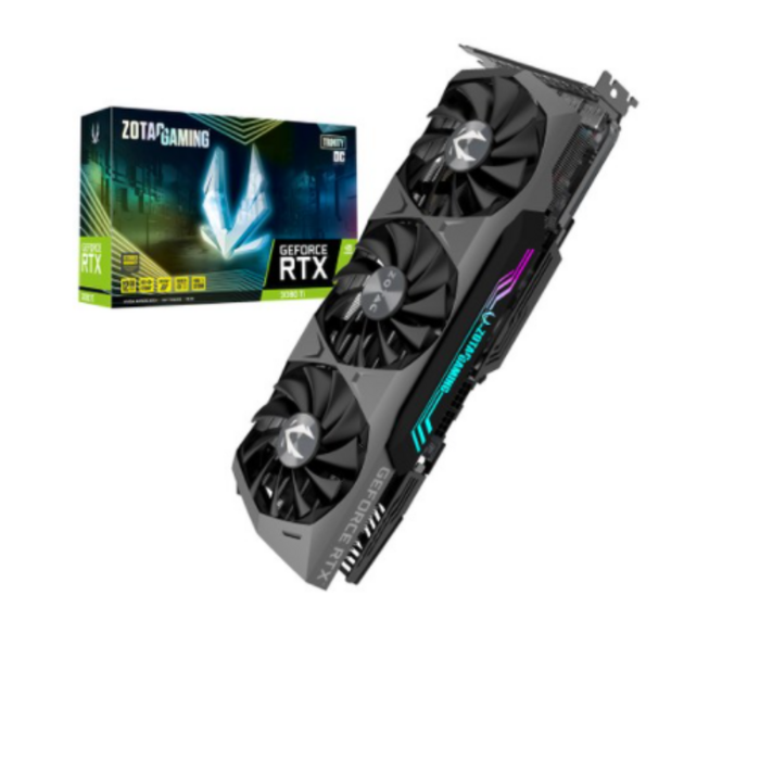 조텍 지포스 RTX 3080 Ti Trinity OC D6X 12GB 그래픽카드 대표 이미지 - 딥러닝 GPU 추천