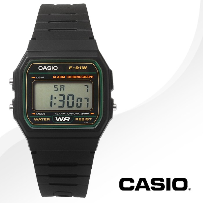 타임플래닛 CASIO F-91W-3D 카시오 시계 우레탄밴드 대표 이미지 - 카시오 시계 추천