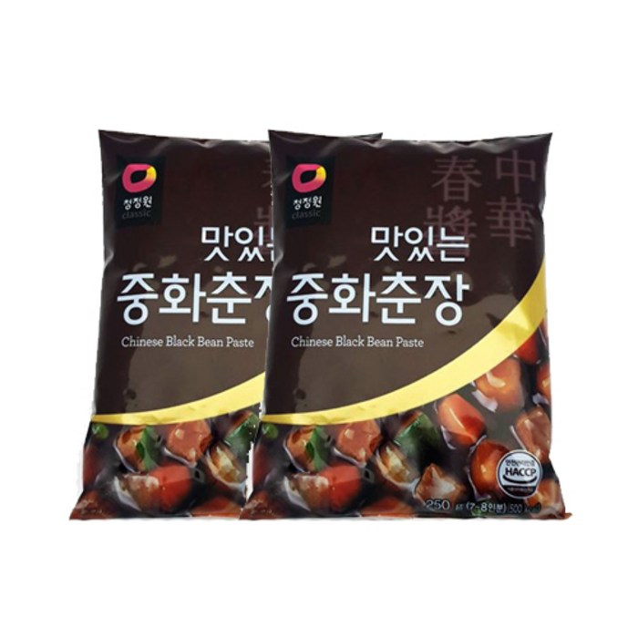 신군스토어 청정원 맛있는 중화춘장 250g X 2개 대표 이미지 - 춘장 추천