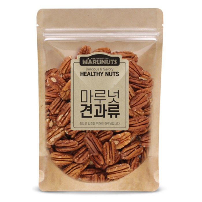 마루넛 구운피칸 무염 신선하고 깨끗한 당일포장배송200g~600g, 1개, 600g(300g+300g)(구운피칸) 대표 이미지 - 피칸 추천