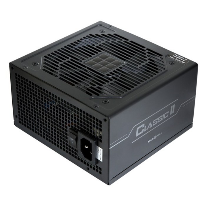 마이크로닉스 Classic2 600W +12V Single Rail 85+ ATX 대표 이미지 - 컴퓨터 파워 추천