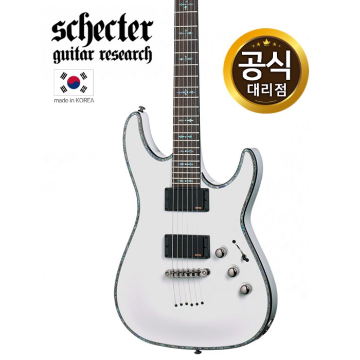 쉑터 헬레이저 schecter HELLRAISER C-1 WHT 일렉기타 대표 이미지 - 쉑터 기타 추천