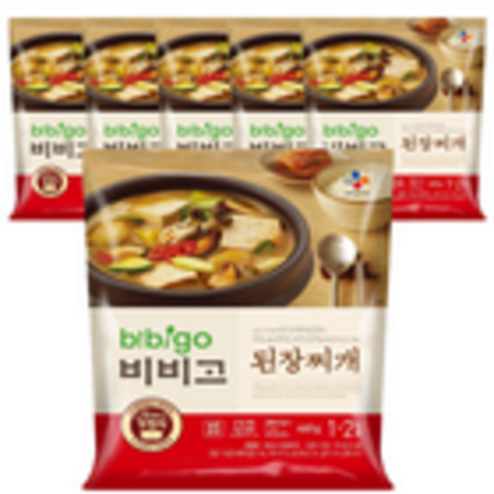 비비고 된장찌개, 460g, 6개 대표 이미지 - 비비고 국 추천