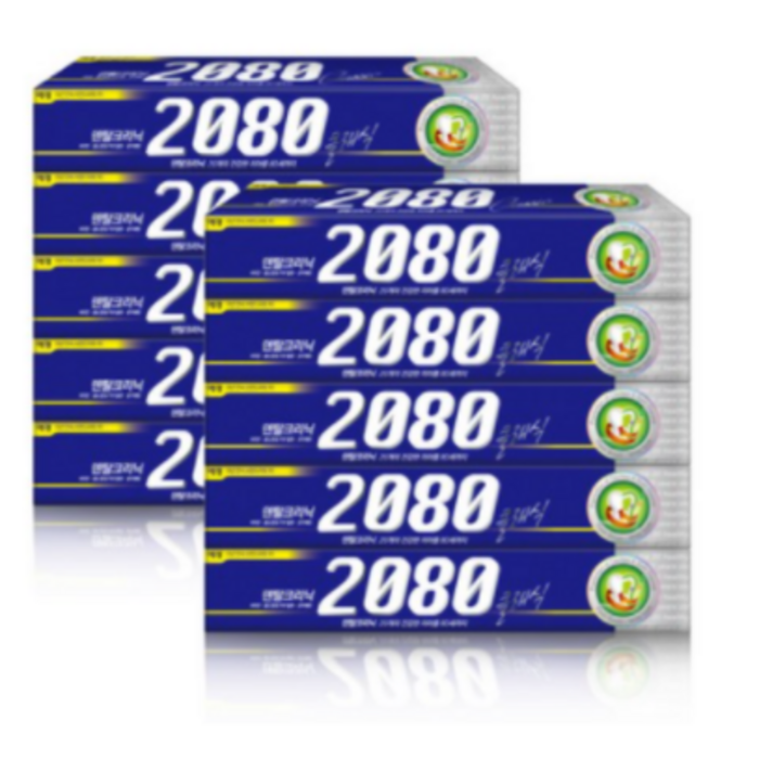 2080 클래식 치약, 170g, 10개 대표 이미지 - 2080 치약 추천