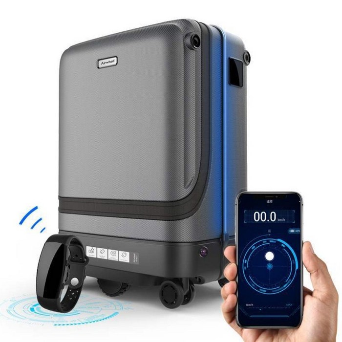 Airwheel 스마트 캐리어 여행가방 트롤리 20인치 대표 이미지 - 스마트 캐리어 추천