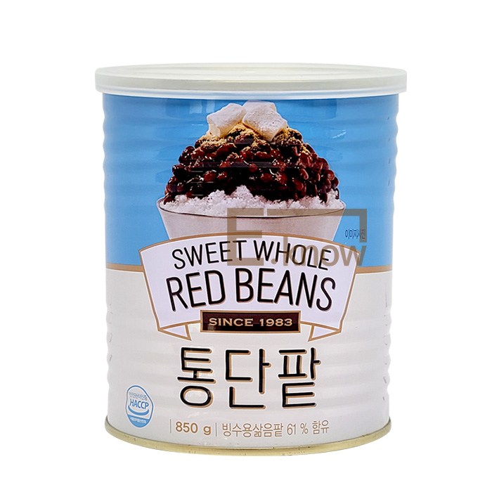 대두식품 통단팥 통조림, 850g, 1개 대표 이미지 - 통단팥 추천