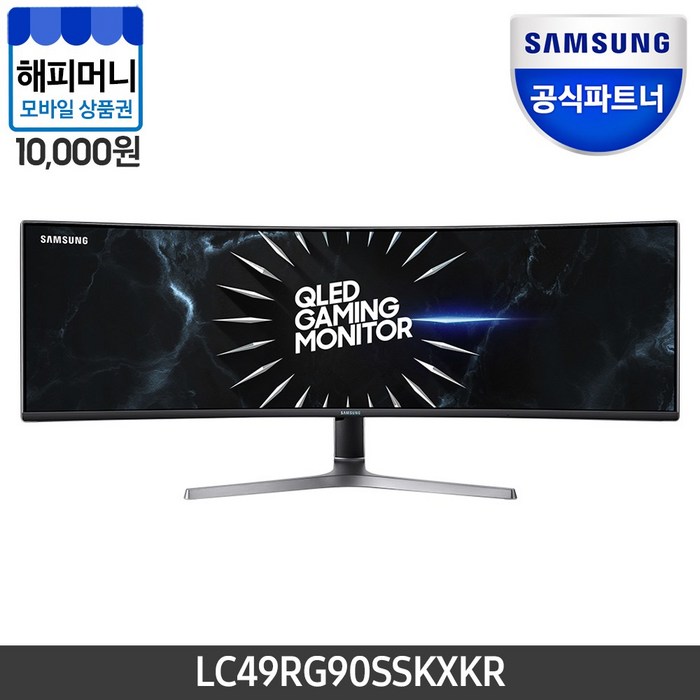 삼성전자 C49RG90 49인치 120Hz 게이밍 모니터, LC49RG90SSKXKR 대표 이미지 - 삼성 C49RG90 추천
