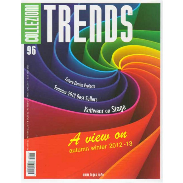 Collezioni Trends (여성패션 섬유 패턴 텍스타일 잡지), N.96 A/W 2012-13 대표 이미지 - 패션 책 추천