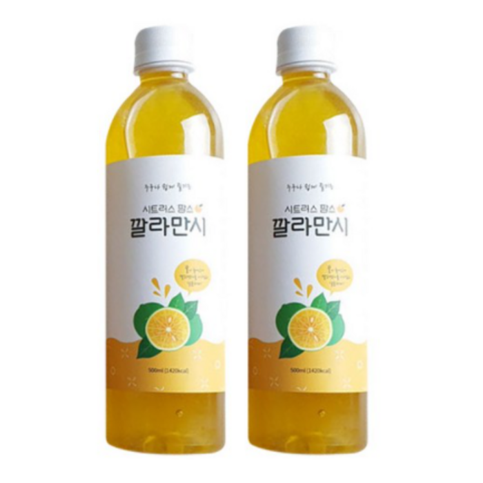 시트러스팜스 깔라만시 베이스, 500ml, 2개 대표 이미지 - 깔라만시 원액 추천