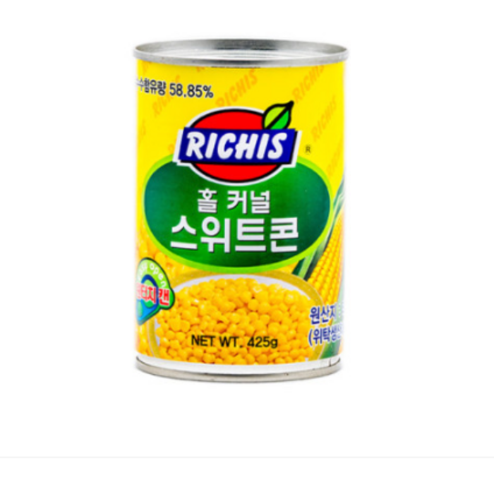 동서 리치스 홀 커널 스위트 콘, 425g, 5개 대표 이미지 - 동서 리치스 추천