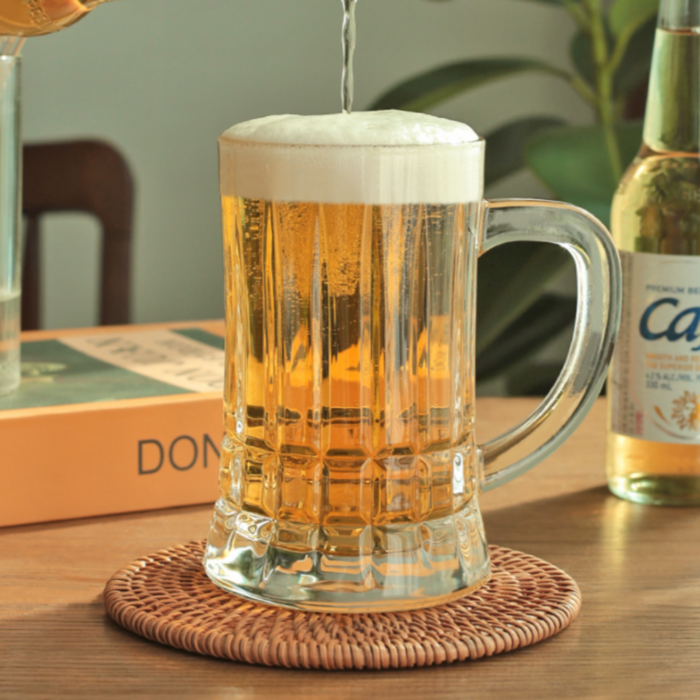 맥주잔 4종 500cc잔 생맥주 500잔, 키마 맥주컵 550ml 2p 세트 대표 이미지 - 생맥주잔 추천