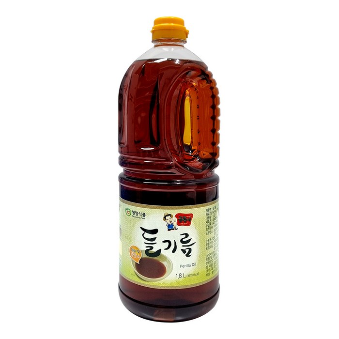 청정식품 HACCP 고소한 들기름 1.8L, 1개 대표 이미지 - 들기름 추천