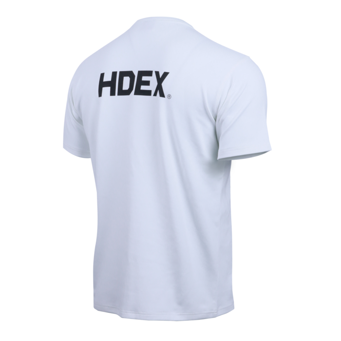 HDEX 메인 백로고 머슬핏 반팔티 대표 이미지 - HDEX 반팔 추천