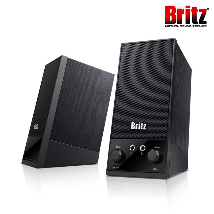 브리츠 BZ-SL7 2채널 블루투스 스피커 PC 데스크탑 노트북용 대표 이미지 - 브리츠 마이크 추천