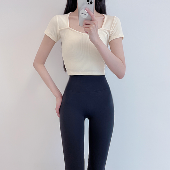 로라벨 라츠 필라테스복 요가복 커버업 운동복 대표 이미지 - 애슬레저 룩 추천