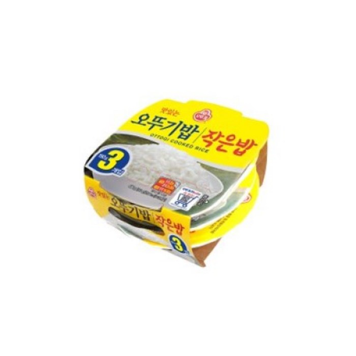 오뚜기 맛있는 작은밥, 150g, 24개 대표 이미지 - 곤약밥 추천