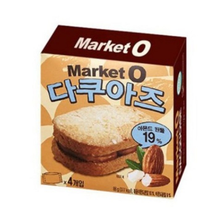오리온 마켓 오 다쿠아즈, 10박스, 88g 대표 이미지 - 다쿠아즈 추천