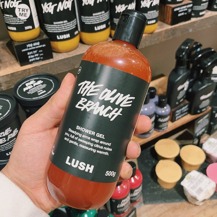 Lush 러쉬 더 올리브 브랜치 샤워젤 바디워시 500g, 1개 대표 이미지 - 러쉬 샤워젤 추천