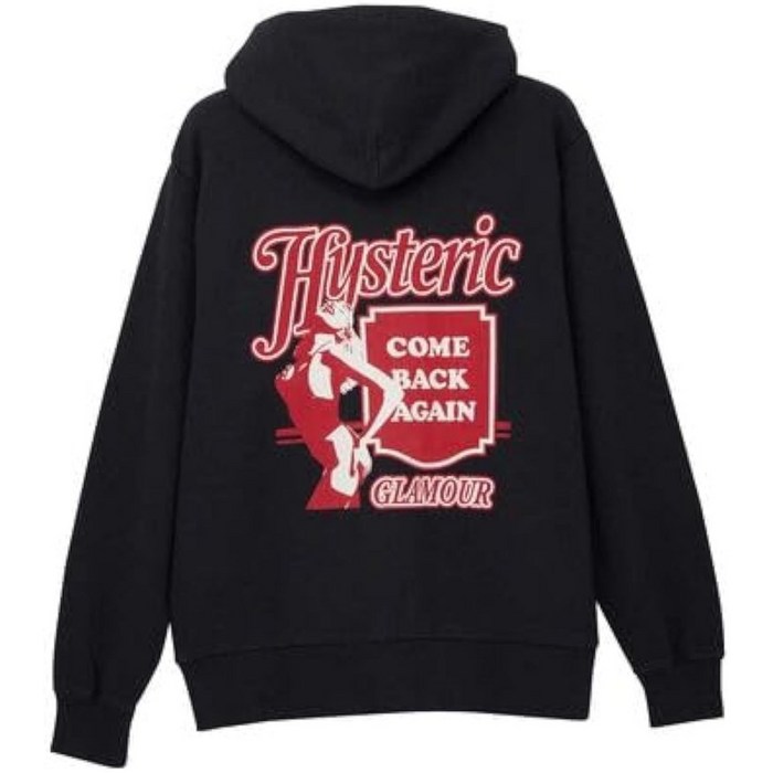 히스테릭 글래머 후드티 Hysterical Glamour COME BACK AGAIN Hoodie 대표 이미지 - 히스테릭 글래머 추천