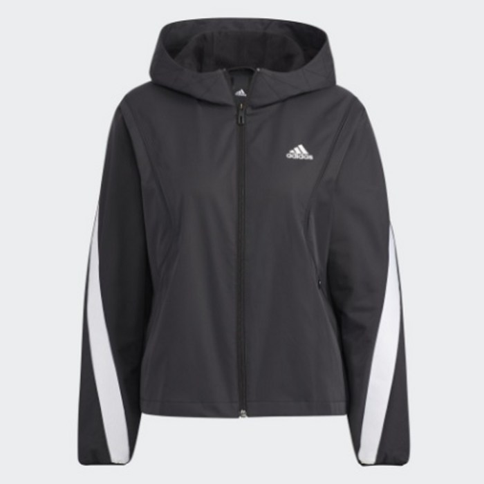 adidas 아디다스 퍼포먼스 매장정품 여자바람막이 MET WV JKT 블랙 HF2469 대표 이미지 - 우븐자켓 추천