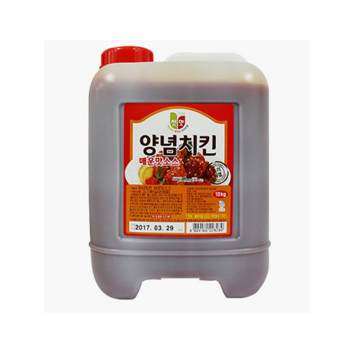 청우식품 양념치킨 매운맛소스, 10kg, 1개 대표 이미지 - 매운 양념 추천