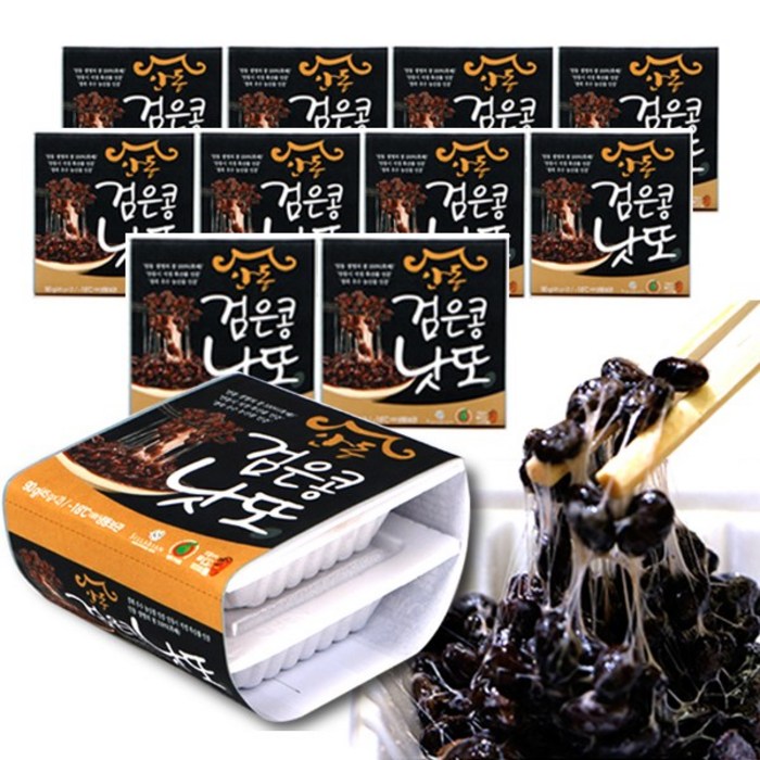 안동낫또 안동 검은콩 낫또 20팩, 45g 대표 이미지 - 일본 낫또 추천