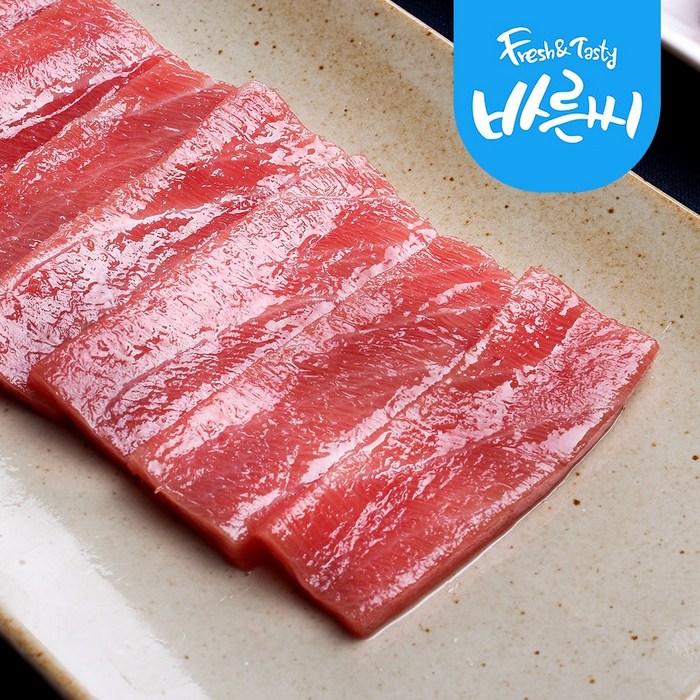 참다랑어 1급 뒷뱃살 500g+해동지10장, 참다랑어 1급 뒷뱃살 500g 대표 이미지 - 참치 배꼽살 추천