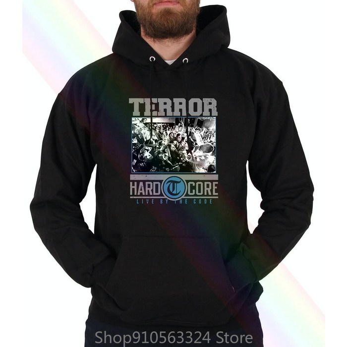 테러 망 하드 코어 블랙 까마귀 스웨터 블랙 여성 남성|Skateboarding Hoodies| 대표 이미지 - 하드코어 속옷 추천