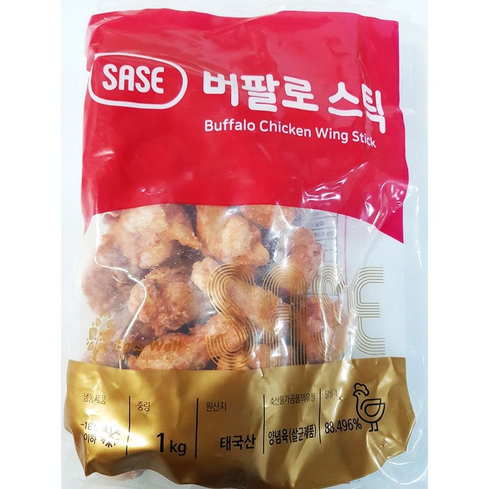 가정용 업소용 주방 식자재 재료 사세 버팔로봉 1kg, 1000g, 1 대표 이미지 - 새우만두 추천