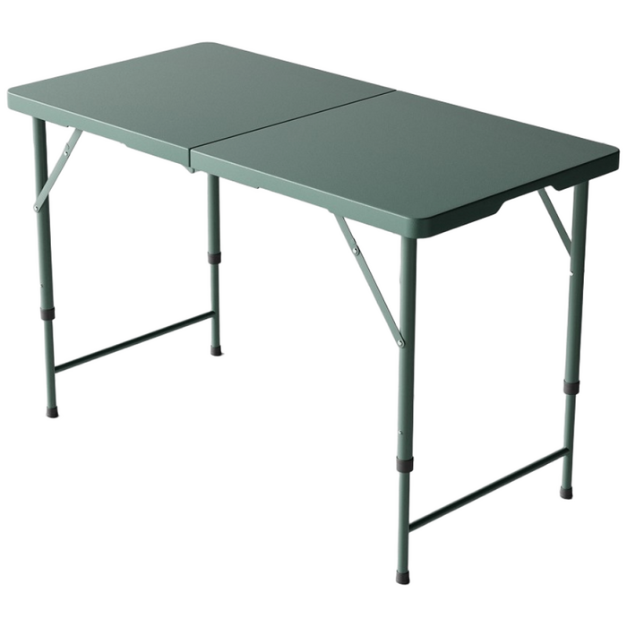 실버미어 3단 접이식 폴딩 캠핑 테이블, 카키그린