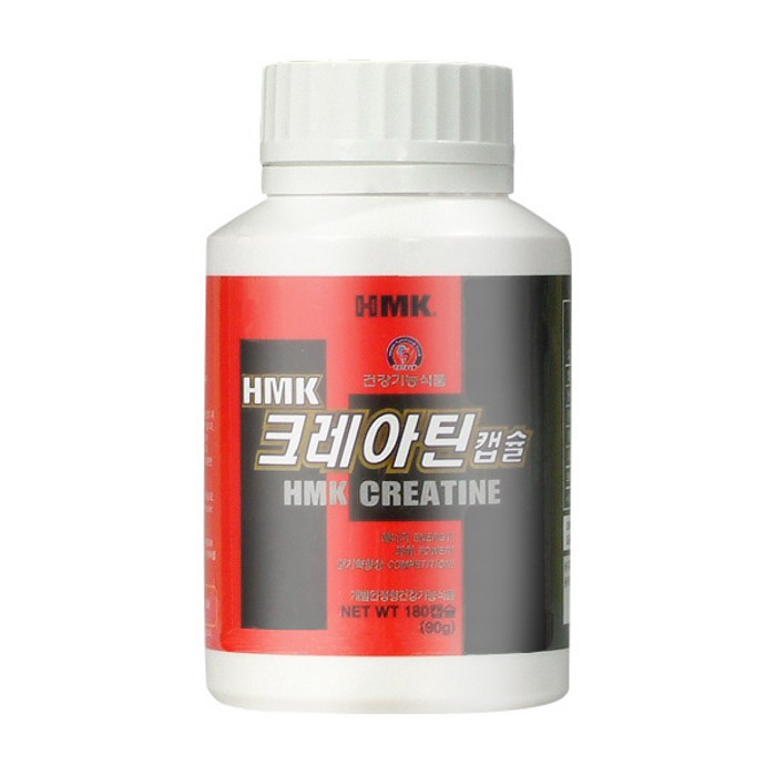 HMK 안전한 크레아틴 500mgx180캡슐, 180캡슐 대표 이미지 - 크레아틴 추천
