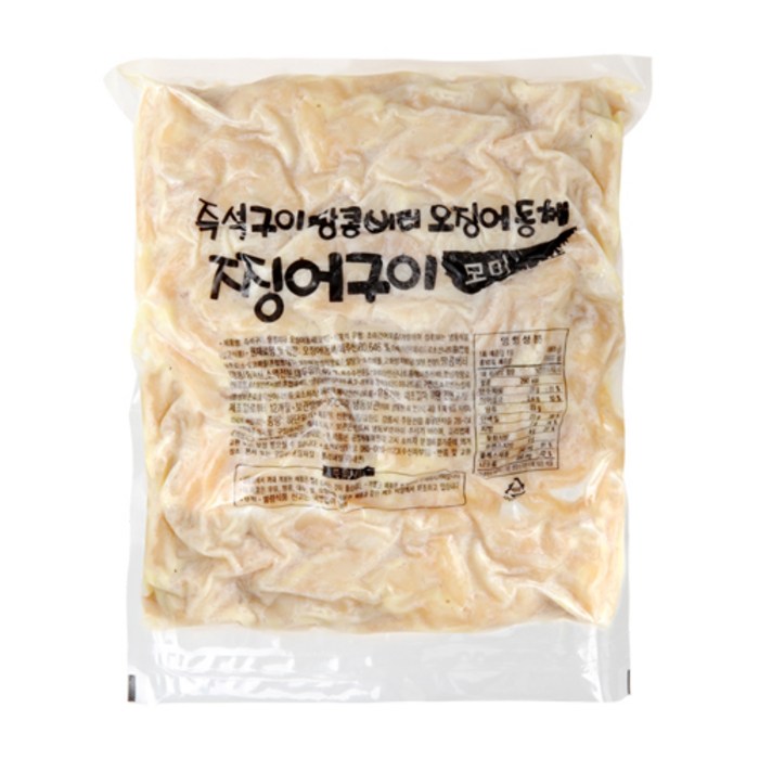 [온누리식품] 땅콩 버터 오징어 찡어구이 실속형 대용량 모미 800g, 1개