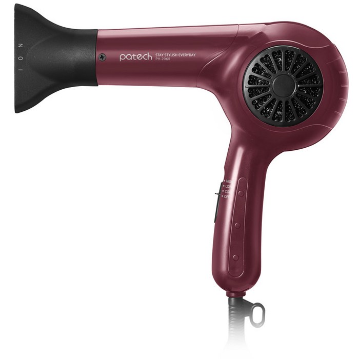 한일전자 파테크 업소용 전문가용 1300W 대풍량 드라이어, Red, PH-2060 대표 이미지 - 파테크 드라이기 추천