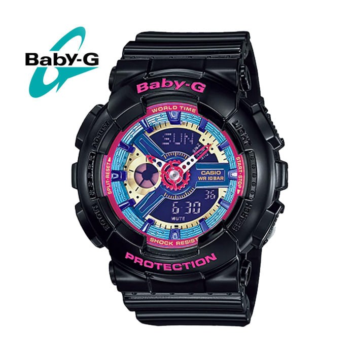 BA-112-1A 베이비지 BABY-G 듀얼타임 여성 전자시계 대표 이미지 - 베이비지 시계 추천